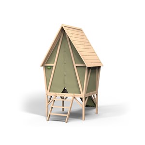 Maisonnette en bois pour enfants yuki 300 - exit toys