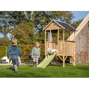 Maisonnette en bois pour enfants panorama 300 - exit toys