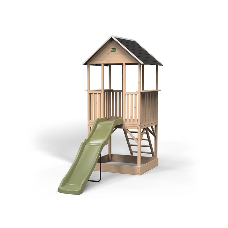 Maisonnette en bois pour enfants panorama 500 - exit toys