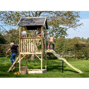 Maisonnette en bois pour enfants panorama 500 - exit toys