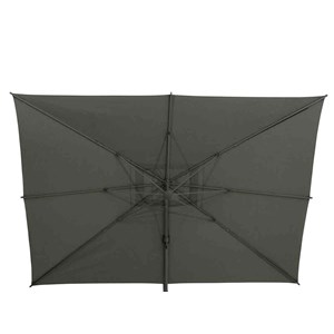 Parasol déporté rectangulaire inclinable melhia laurier - 4 x 3 m - hespéride