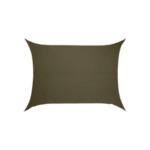 Voile d'ombrage solaire rectangulaire elyora laurier - 3 x 2 m - hespéride