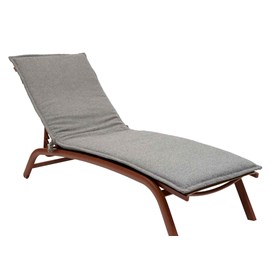 Coussin pour transat 190 x 60 cm solfia ardoise - hespéride