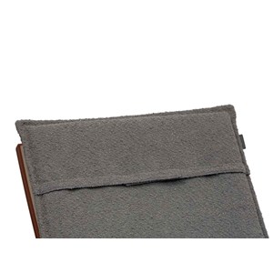 Coussin pour transat 190 x 60 cm solfia ardoise - hespéride