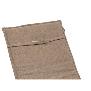 Coussin pour transat 190 x 60 cm solfia café - hespéride