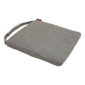 Galette de chaise solfia ardoise - 40 x 40 cm - hespéride