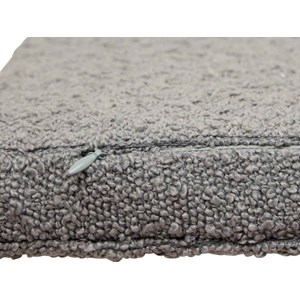 Galette de chaise solfia ardoise - 40 x 40 cm - hespéride