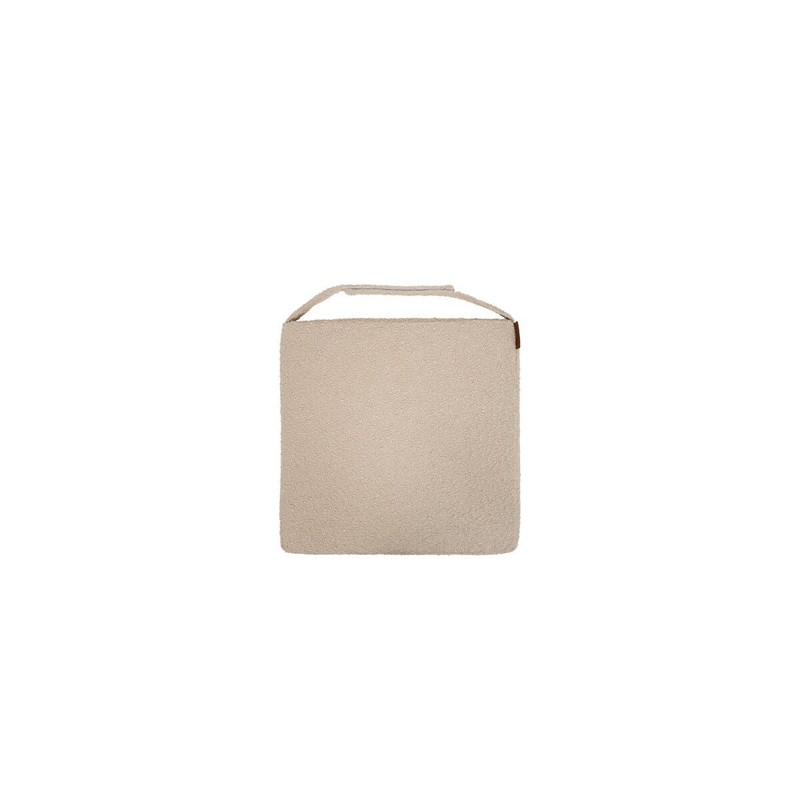 Galette de chaise solfia blé - 40 x 40 cm - hespéride