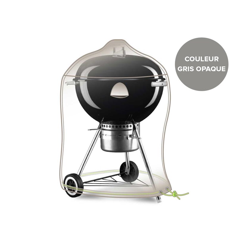 Housse pour barbecue rond kettle cover line - ø 70 x 80 cm - jardiline
