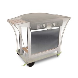 Housse pour chariot plancha cover line - 110 x 60 x 60 cm - jardiline