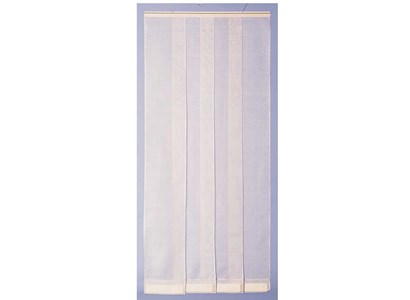 Rideau de porte moustiquaire mosquito beige - 100 x 220 cm - morel
