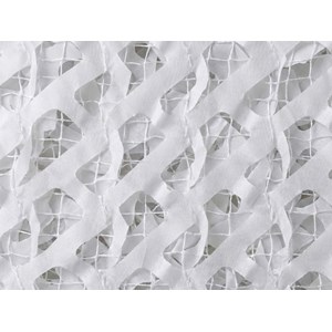 Filet d'ombrage triangulaire polyester oxford, 3,4 m, blanc - jardiline