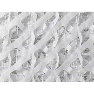 Filet d'ombrage rectangulaire polyester oxford, 4 x 3 m , blanc - jardiline