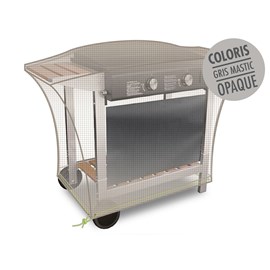 Housse pour chariot plancha cover one - 110 x 60 x 60 cm - jardiline