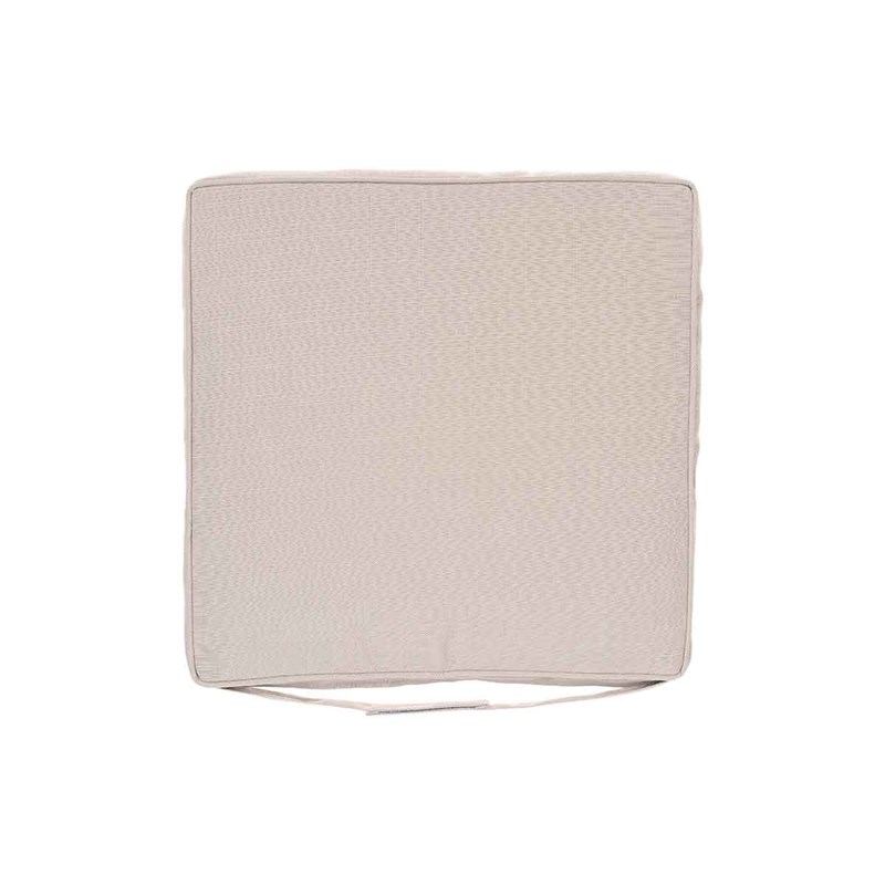 Galette de chaise de jardin 40 x 40 cm taupe - hespéride