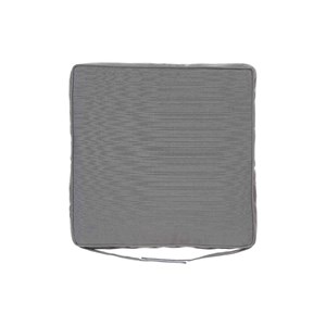 Galette de chaise de jardin 40 x 40 cm ardoise - hespéride