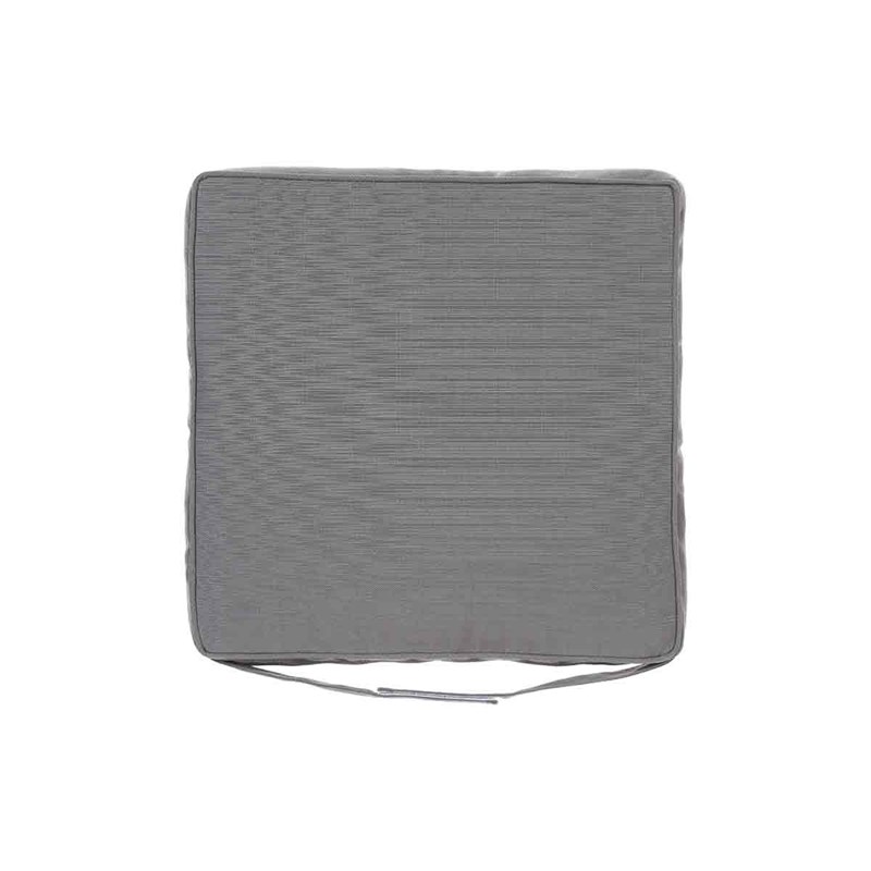 Galette de chaise de jardin 40 x 40 cm ardoise - hespéride