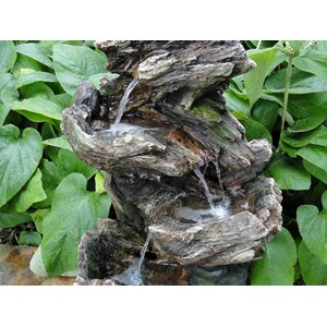 Fontaine de jardin vernier mini cascade décorative