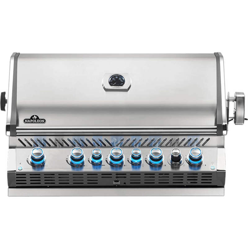Napoleon - Barbecue à gaz encastrable prestige pro 665 avec rôtissoire - napoleon
