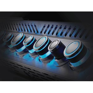 Barbecue gaz encastrable prestige pro 825 inox 4 brûleurs + 2 sizzle zone + brûl