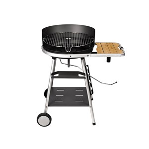 Barbecue charbon port grimaud + gant de protection + malette 8 accessoires inox