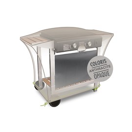 Housse pour plancha encastrée sur chariot cover air - 110 x 60 x 60 cm - jardili