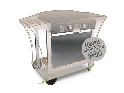 Housse pour plancha encastrée sur chariot cover air - 110 x 60 x 60 cm - jardili