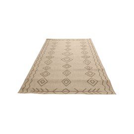 Tapis extérieur rectangulaire marrakech  170 x 240 cm en laine synthétique - jar