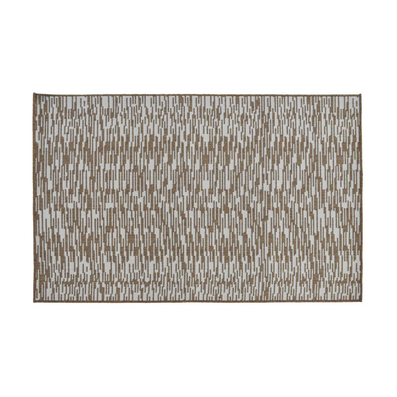 Tapis extérieur rectangulaire prague 170 x 240 cm en laine synthétique - jardil
