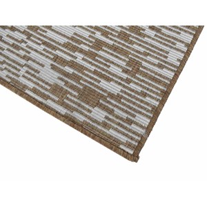 Tapis extérieur rectangulaire prague  170 x 240 cm en laine synthétique - jardil