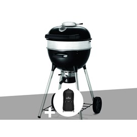 Barbecue à charbon charcoal kettle pro 47 cm + housse pour barbecue à charbon ke