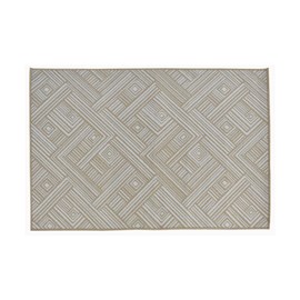 Tapis extérieur rectangulaire chicago 115 x 180 cm en laine synthétique - jardil