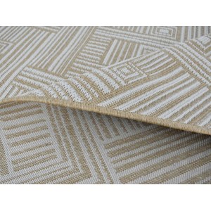 Tapis extérieur rectangulaire chicago 115 x 180 cm en laine synthétique - jardil