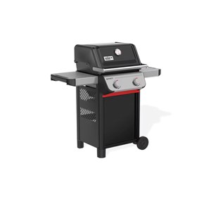 Barbecue à gaz spirit e-210 + set d'accessoires clipsables weber works + bac et