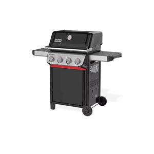 Barbecue à gaz spirit e-410 + set d'accessoires clipsables weber works + bac et