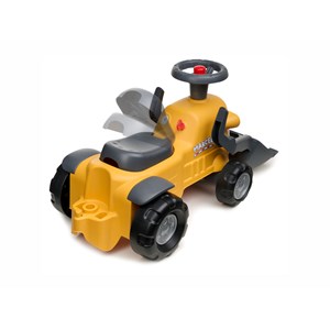 Porteur chantier marcel avec pelle frontal, excavatrice et remorque 1 à 3 ans -