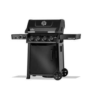 Barbecue gaz freestyle 425 noir pro 4 brûleurs + 1 sizzle zone, avec porte et br