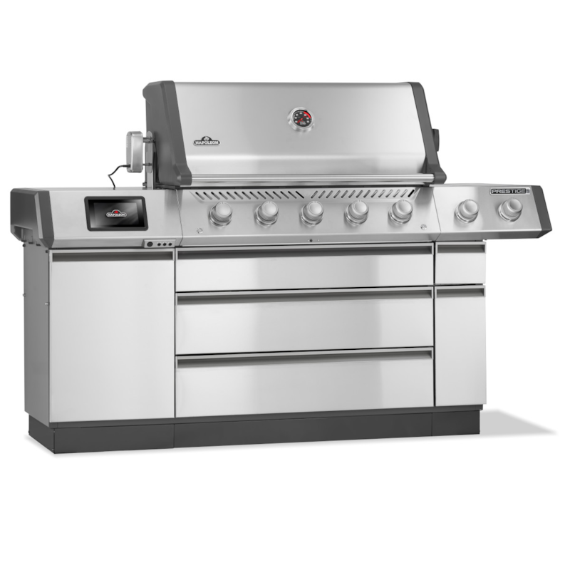 Napoleon - Barbecue à gaz prestige pro 665 elite connecté - napoléon