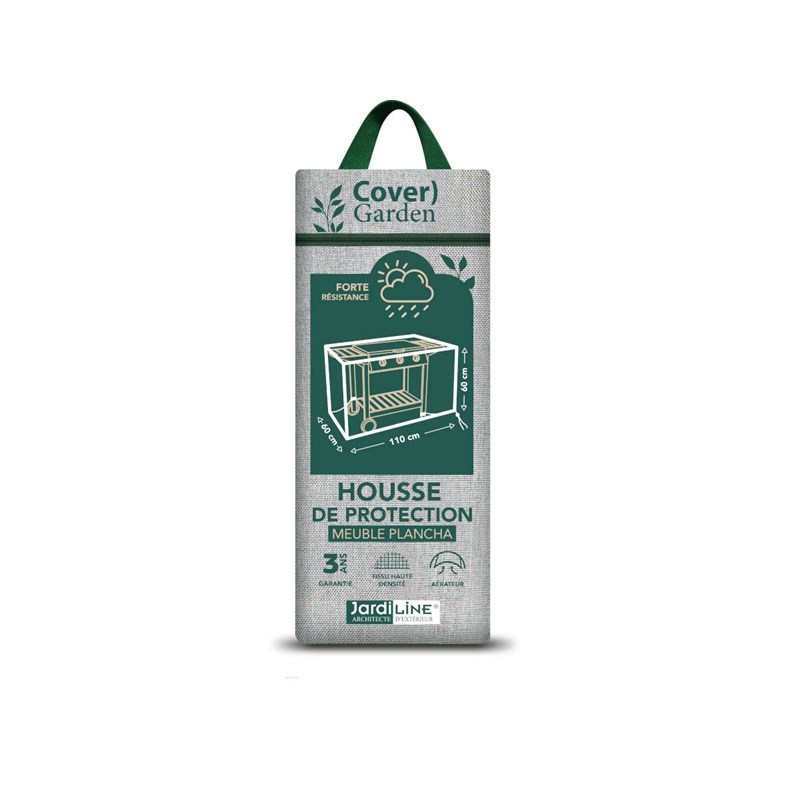 Jardiline - Housse de protection cover garden pour meuble plancha - 110 x 60 x 60 cm - jardi