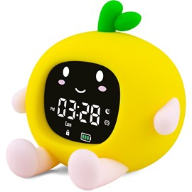 Veilleuse réveil réveillou l'orange