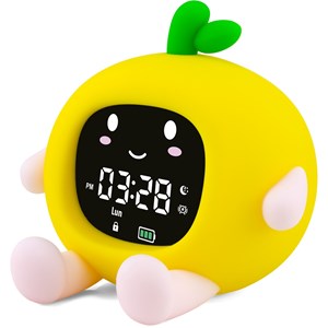 Veilleuse réveil réveillou l'orange