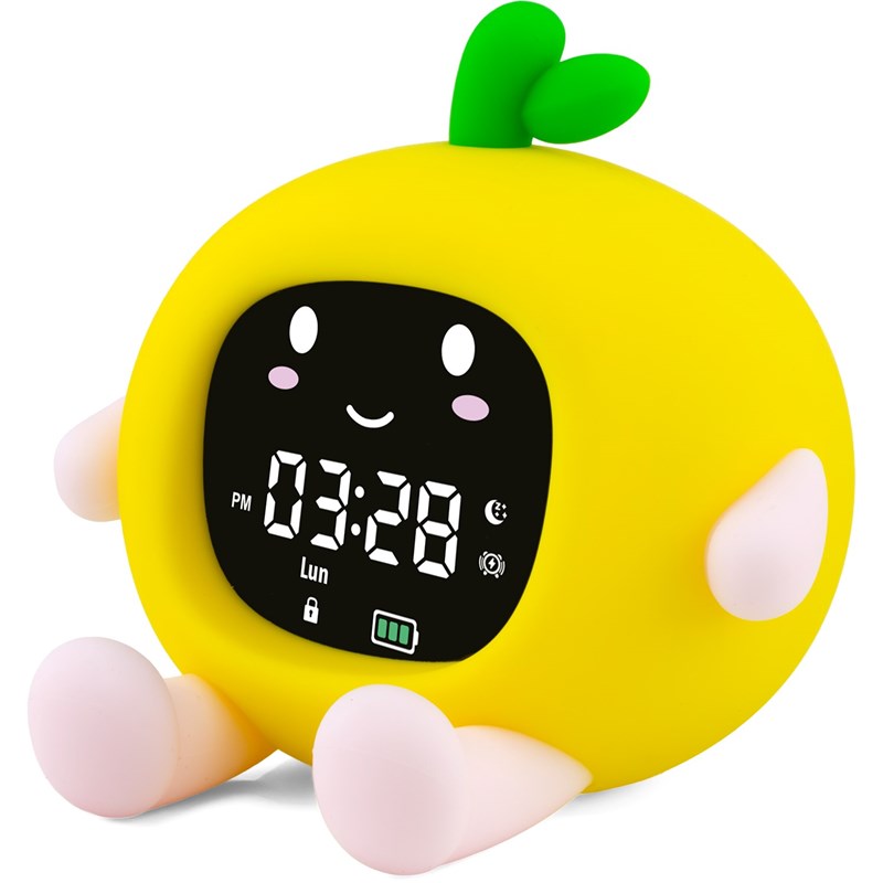 Veilleuse réveil réveillou l'orange