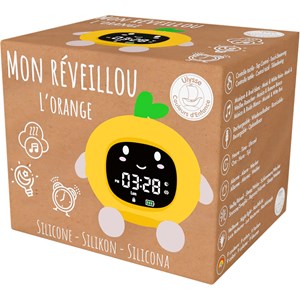Veilleuse réveil réveillou l'orange