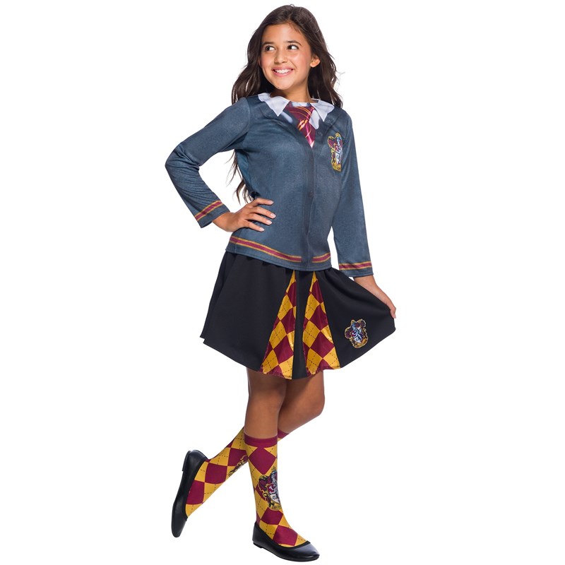 Rubies - Top et jupe gryffondor harry potter 7-8