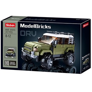 Model bricks - suv d'attaque anglais