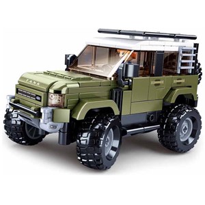 Model bricks - suv d'attaque anglais