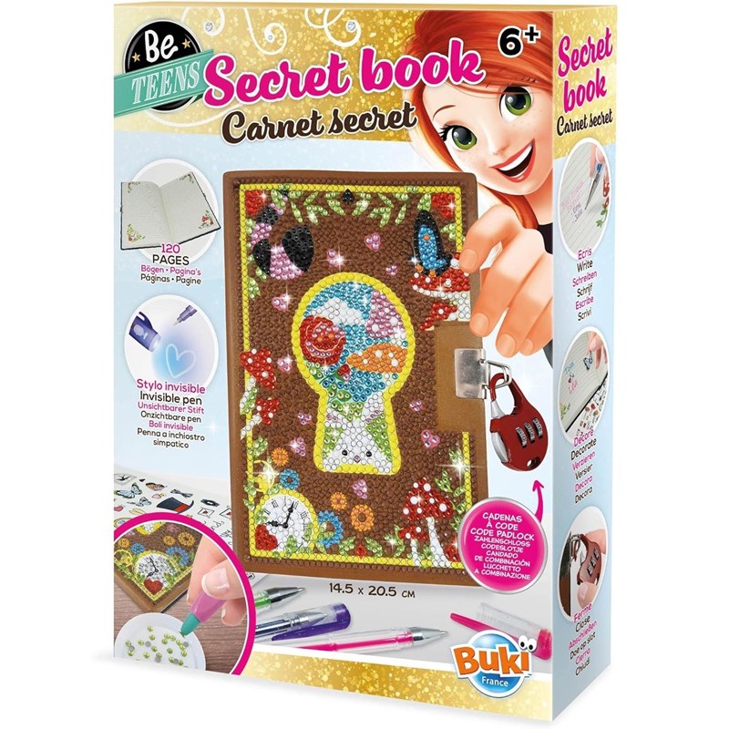 Carnet secret personnalisable