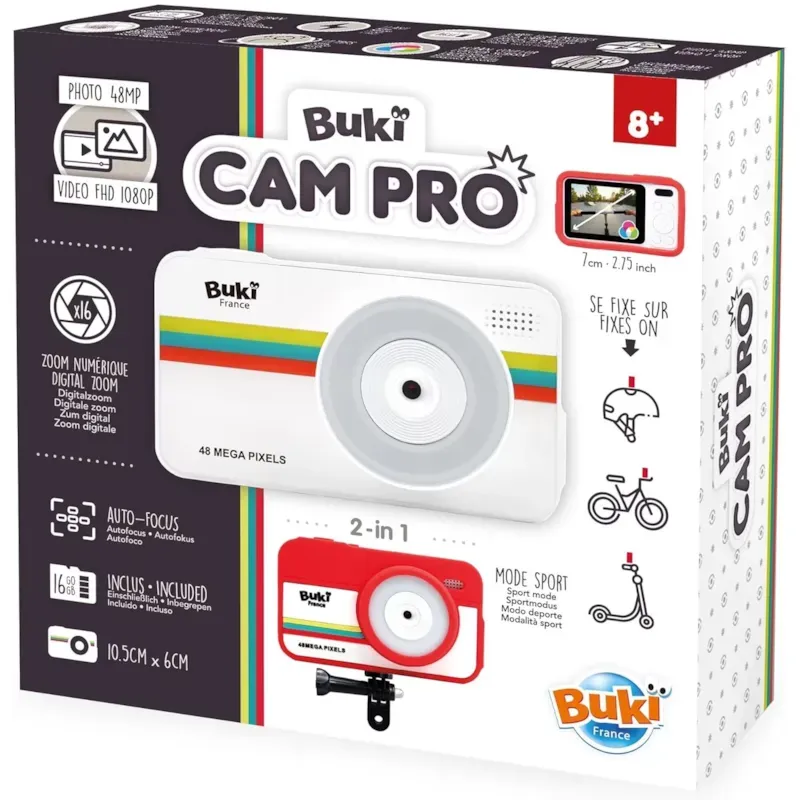 Buki campro - caméra d'action pour enfa (Buki France) - Couverture