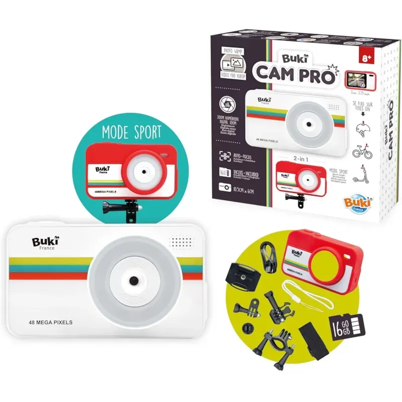 Buki campro - caméra d'action pour enfa (Buki France) - Image 1