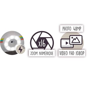 Buki campro - caméra d'action pour enfa